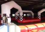 Outdoor Large Kids Adults Inflatable Car Race Course Track