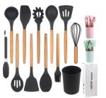 Household Silicone Spatula Spoon Set