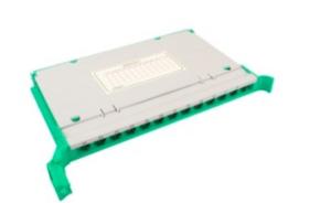 China 12 Cores Fiber Optic Splice Tray , ODF Fiber Optic Distribution Panel For FTTH / FTTx wholesale