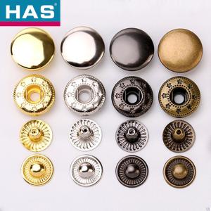China Zinc Alloy Press Stud Button Magnetic Snap Fastener Button 18mm wholesale
