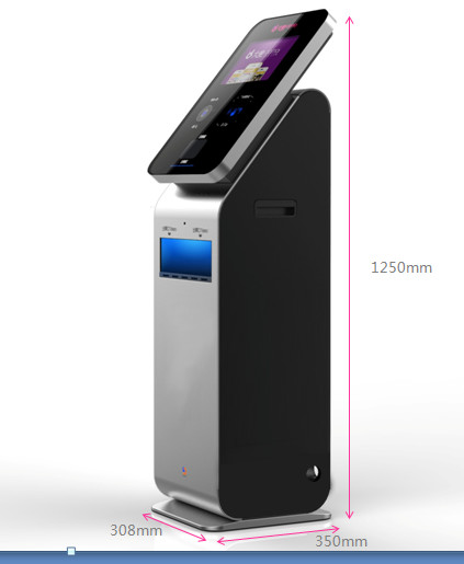 Post Office Customer Service Kiosk Magnetic Card Dispenser Recharge Touch