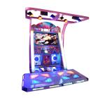 55 Inch Music Dancing Redemption Game Machine Iron Box Material