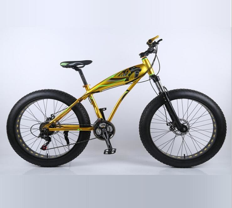SHIMANO Derailleur 24 Speed 26 Inch Fat Tire Bike