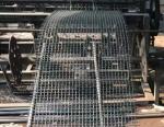 Manganese steel sieve, plain weave, black steel crimped wire mesh, construction,