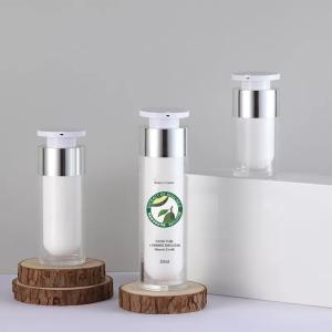 China Screen Printing ABS Lock Pump 30ml Airless Bottle Cosmetic Packaging wholesale