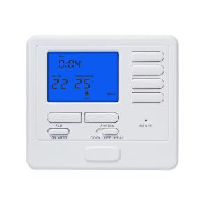 China 24V Electronic Programmable Room Thermostat Large Screen Dispaly wholesale