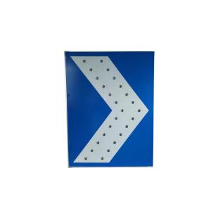 China Aluminum Solar Chevron Sign Mono Crystalline IP54 Chevron Street Sign wholesale