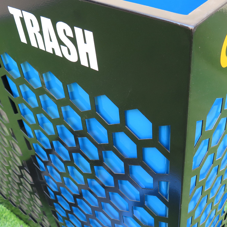 800mm 60l Dual Compartment Bin