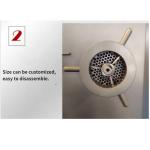 270kg Weight Pet Food Grinding Machine Frozen Meat Grinder 1090*630*1100mm
