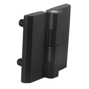 China Black Chrome Plated Door Hinges Electrical Size 60mm Panel Screw Type wholesale