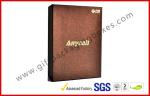 Special Brown Paper Sleeve Electronics Packaging , Promotion Gift Packaging for