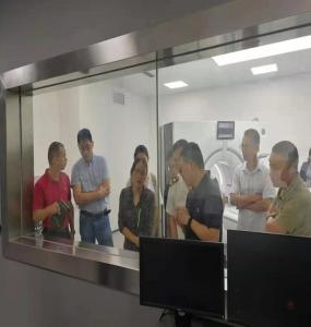 China 50mm PET Xray Lead Glass Radiation Shielding X Ray Protection Glass SGS wholesale
