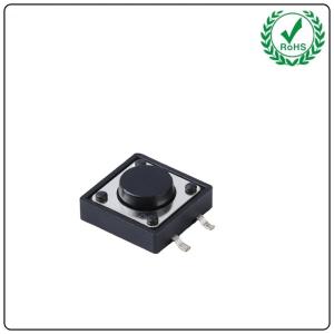 China IP65 4pins 12x12 Smd Tactile Switch , Mini Tact Switch 12x12 wholesale