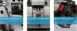34kw 70bags/Min Bottom Bag Window Box Patching Machine