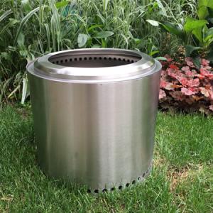 China 14 Inch BBQ Smokeless Outdoor Fire Pit Stainless Steel Stove wholesale