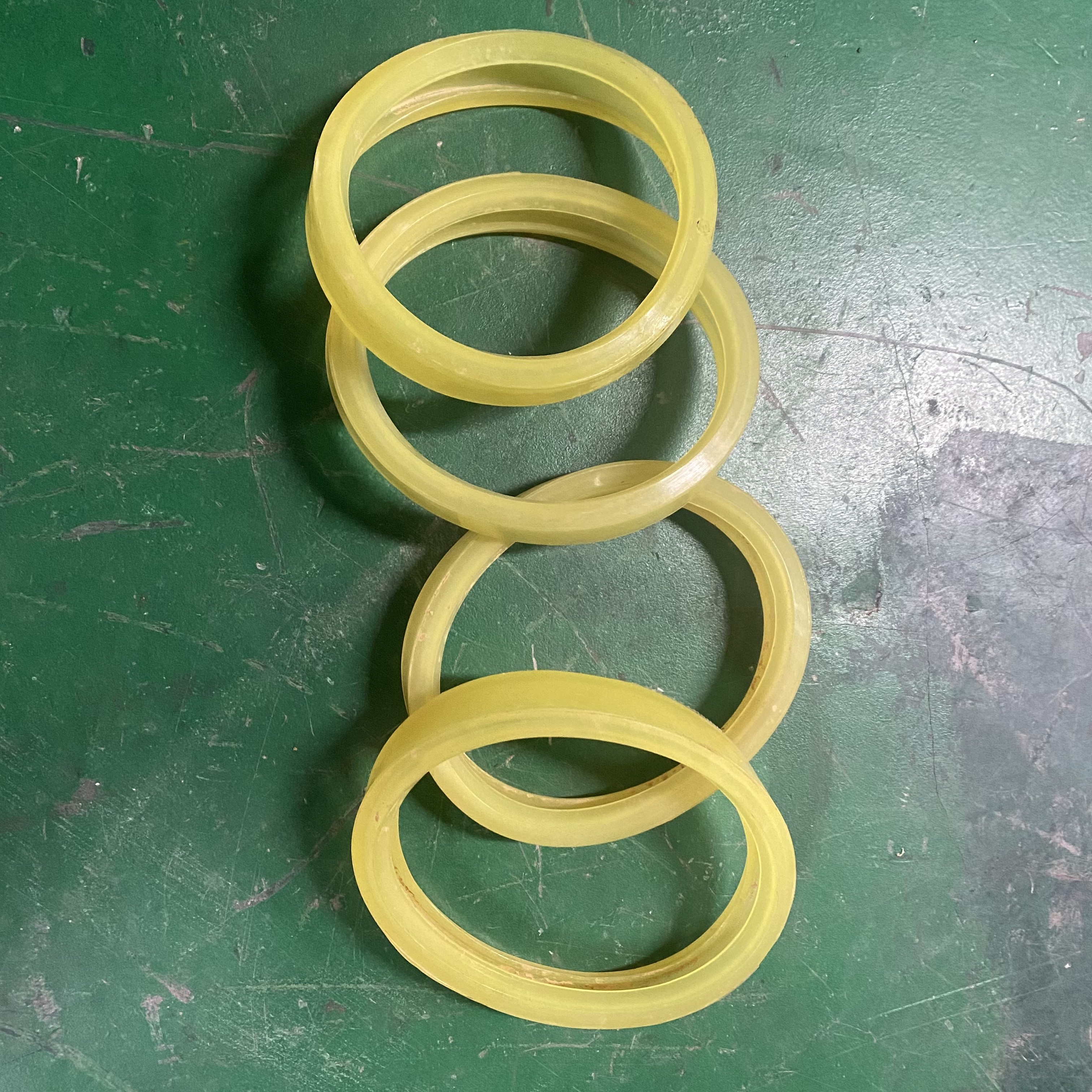 125 150 180mm Yellow Rubber Ring SANY/XCMG Zoomlion PM Concrete Pump Accessories For Concrete Pumping Spare Part