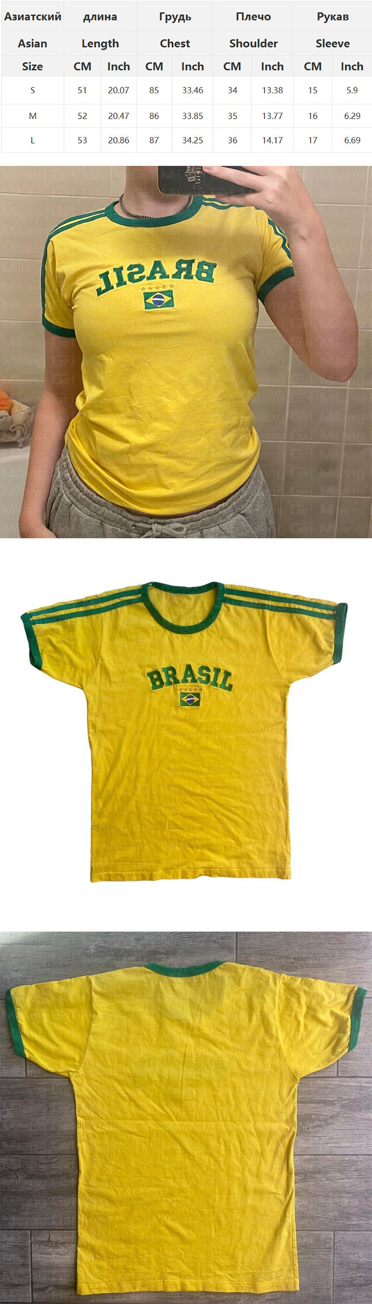 Polyester / Cotton Custom Insert Shoulder Sleeve Women's Short Sleeve T-Shirt 1000
