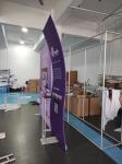 230g Tension Fabric Trade Show Exhibition Display Lightweight Backlit Stand