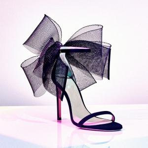 China Customized Logo Size OEM Women High Heeled Shoes Pointed Open Toe wholesale