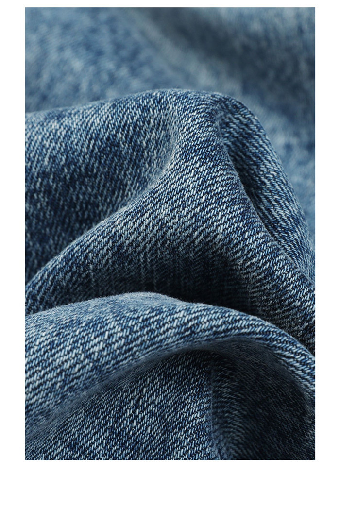 OEM Heavy Weight Fake Knitted Denim Fabric Indigo Black