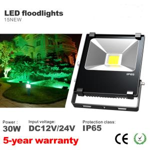China 30W LED Floodlights DC12V/24V IP65 Waterproof Bridgelux LED Bulbs flooding Spotlight wholesale