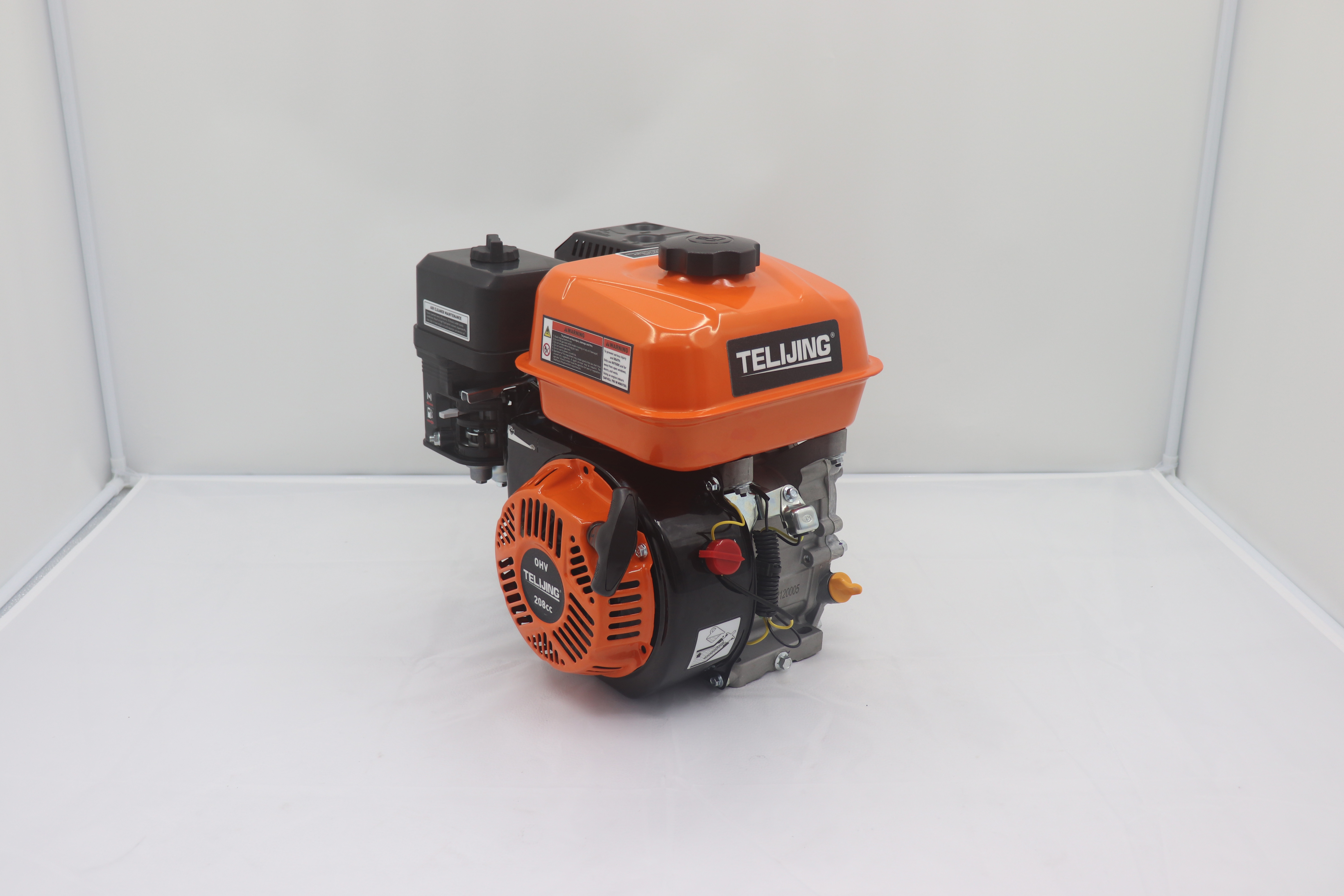 190F Single Cylinder Gasoline Engine 6.5hp 7.0hp Air Cooled Diesel Engine 4 Stroke Wankel Engine