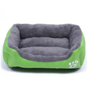 China Polyester Pet Crate Bed Sofa Solid Plush Dog Bed wholesale