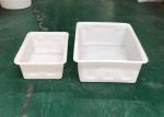Roto Industrial Grade Heavy Duty Plastic Square Meat Tubs Fish Bin Drip Tray For