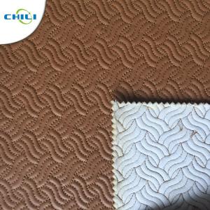 China 2019 Fashional Eco Friendly Faux Decorative Colorful Synthetic embroidered shoe leather wholesale