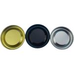 0.22mm Flat Black Metal Paper Can Tinplate Lid