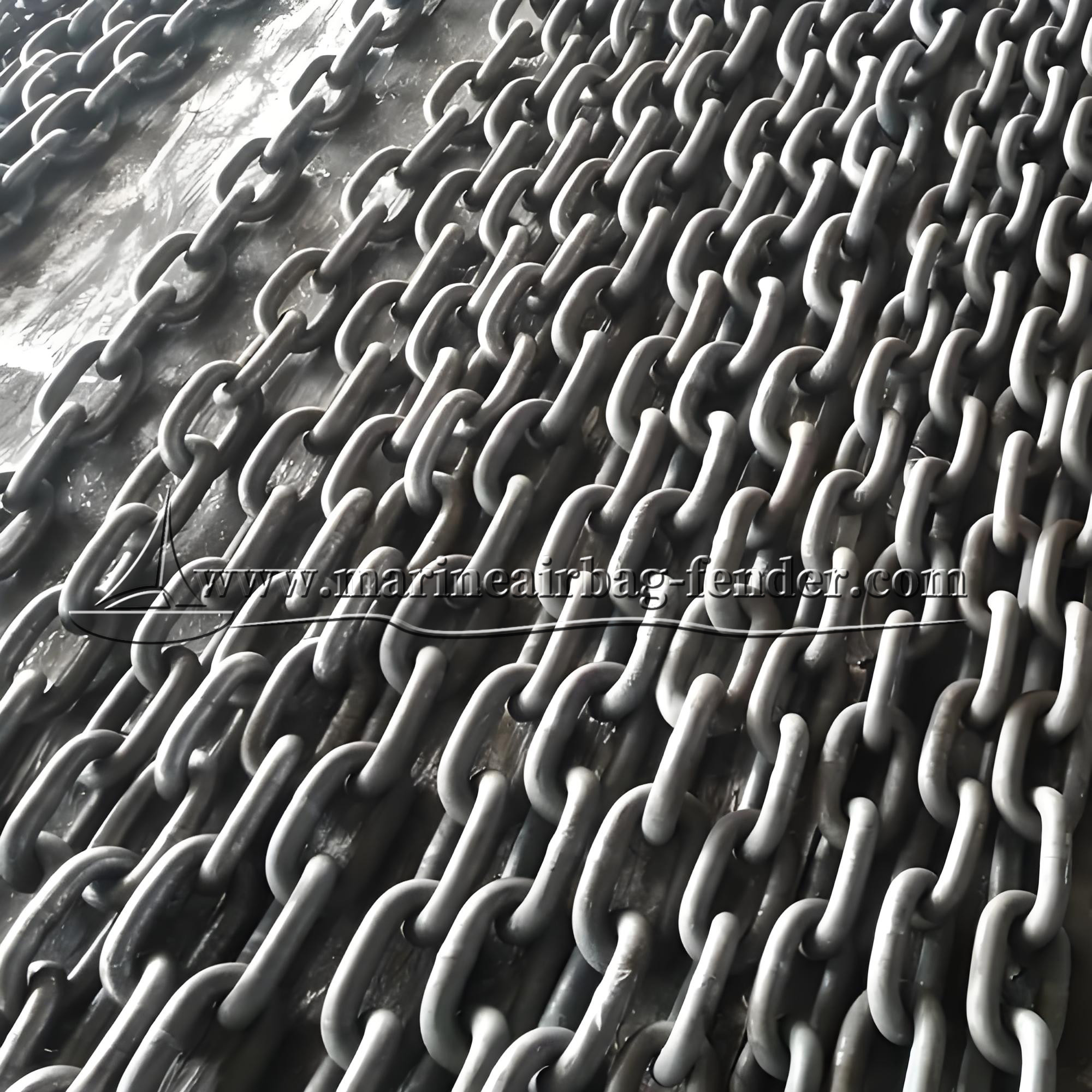Heavy Galvanized Steel Chain , Mooring Anchor Chain For Sailboats / Watercrafts