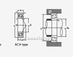 China Single Row Angular Contact Ball Bearings 7017 wholesale