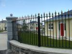 Zinc Steel Tubular Backyard Guard Fencing