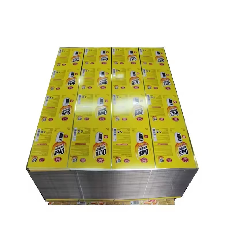 Width 512mm-1100mm Tinplate Sheet Printed High Corrosion Resistance 2.0/2.0