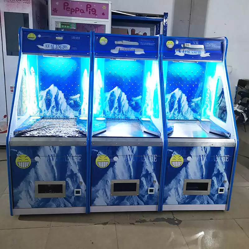 Entertainment Single Person Coin Pusher Game Machine Redemption Game Machine