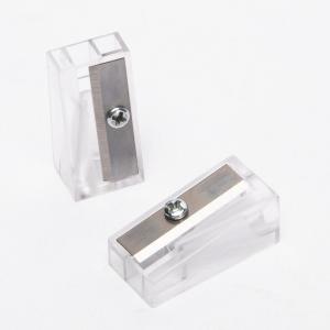 China Transparent 8mm Simple Pencil Sharpener PS 65Mn wholesale