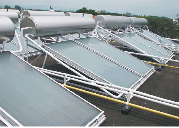 Safety Solar Panel Hot Water Heater , Thermosiphon Solar Water Heater