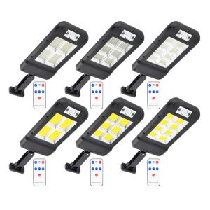 China 3.7V 3000mAh Pole Solar Street Light , Remote Control Outdoor Security Light wholesale