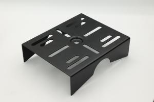 China SPHC Pickled Plate Black Spray Metal Stamping UNVDKT Bracket Component wholesale