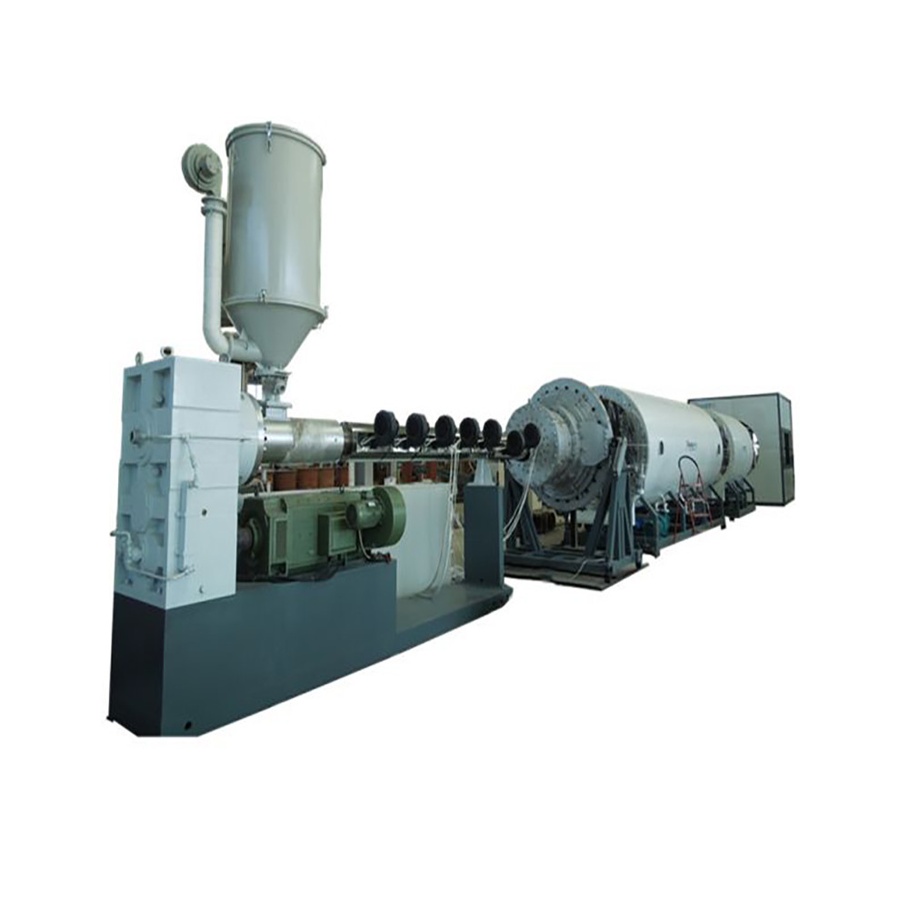 HDPE Jacket Pipe Production Line for PU Foam Pre-Insulated Pipes Diameter 110-560mm