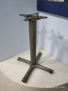 China Dia 3&quot; Column Steel Dining Table Legs Restaurant Furniture Powder Coat Finish wholesale
