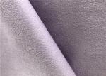 Stretchy Microsuede Polyester Fabric For Upholstery Lady Garments