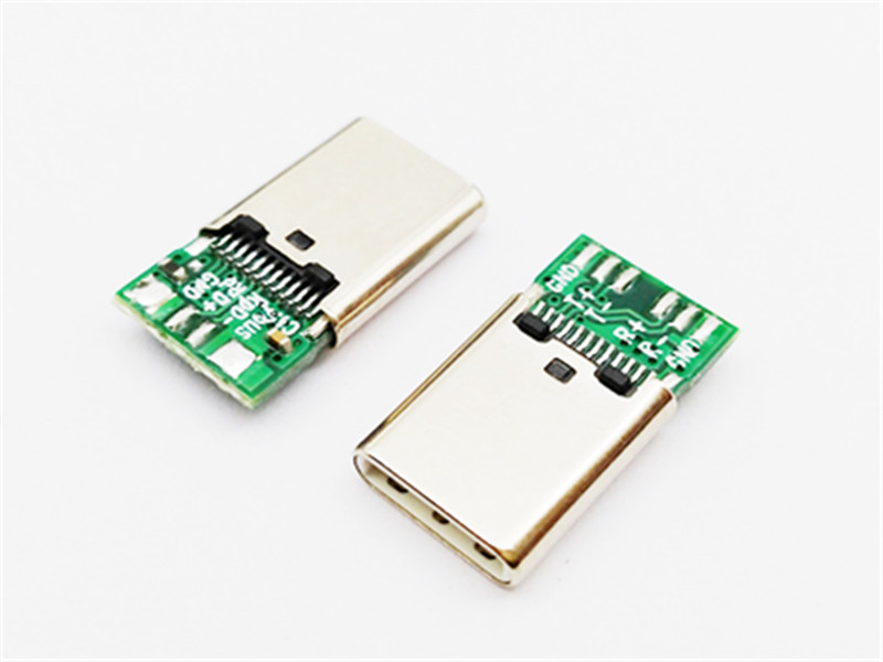 USB3.1 Type-C Type Plug (Standard),USB3.1 C Type, SMT, Plug, HULYN