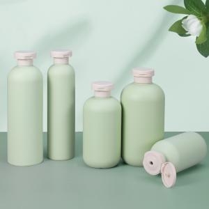 China Umetass 260ml Green Water Bottle Cosmetic Liquid Serm Lotion Package for Round Bottle wholesale