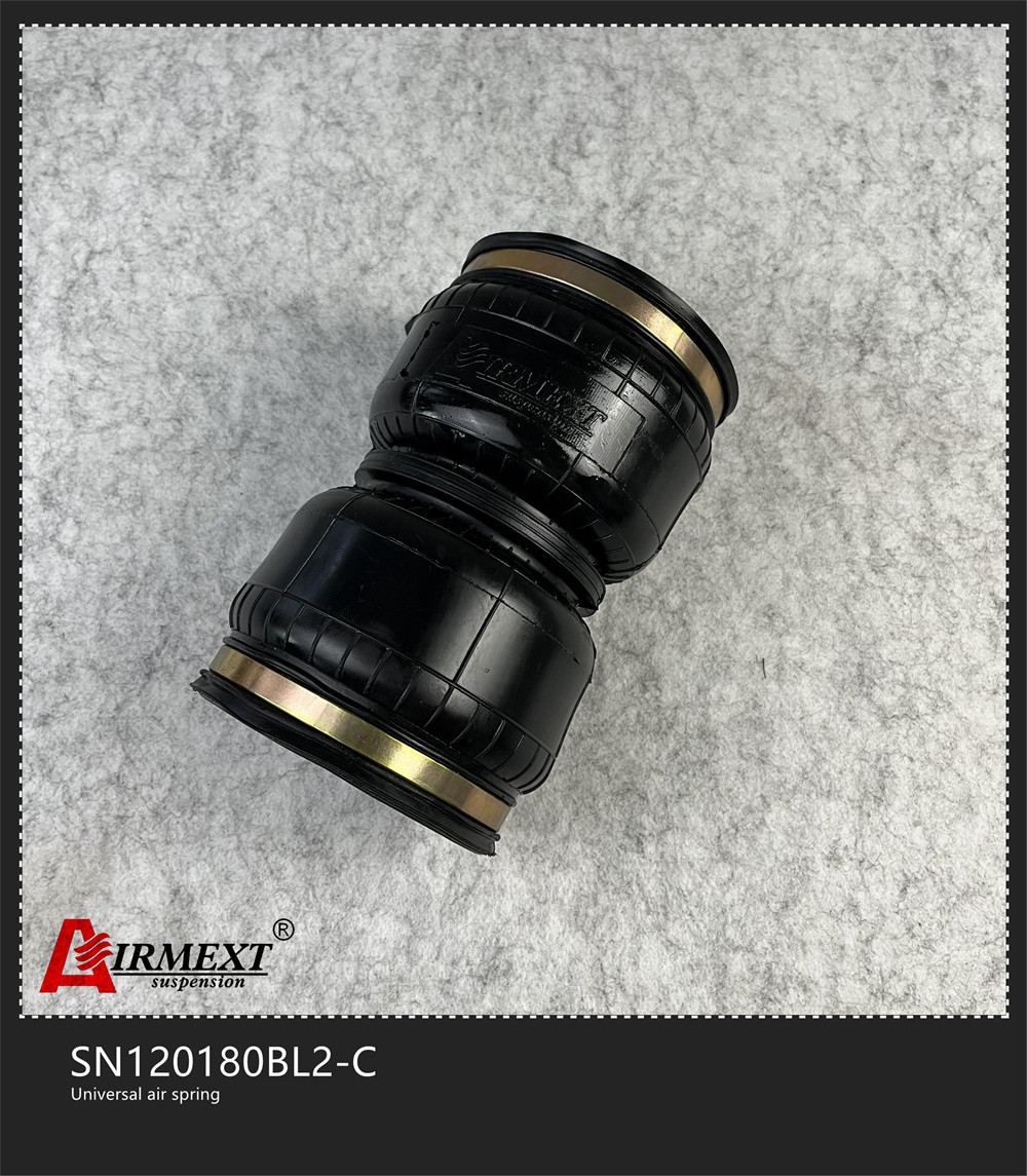 Closed Encplate Air Suspension Spring Air Bag Bellows SN120180BL2-C