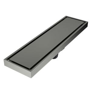 China Sleek Brass Invisible Shower Floor Drain for Durable and Hygienic Us wholesale