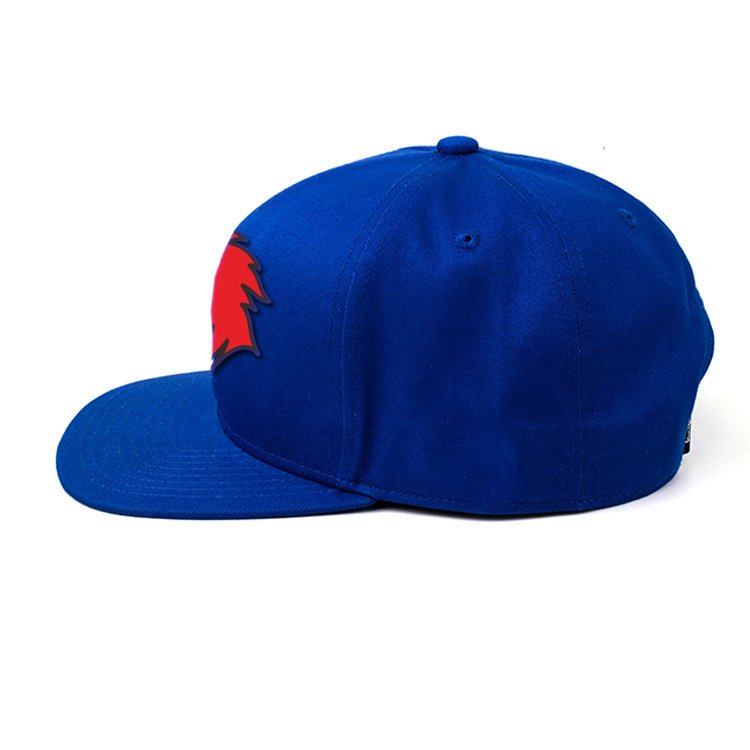 Blank Flat Brim Sports Cap Custom Color Design Snapback Hat For Adult Kid