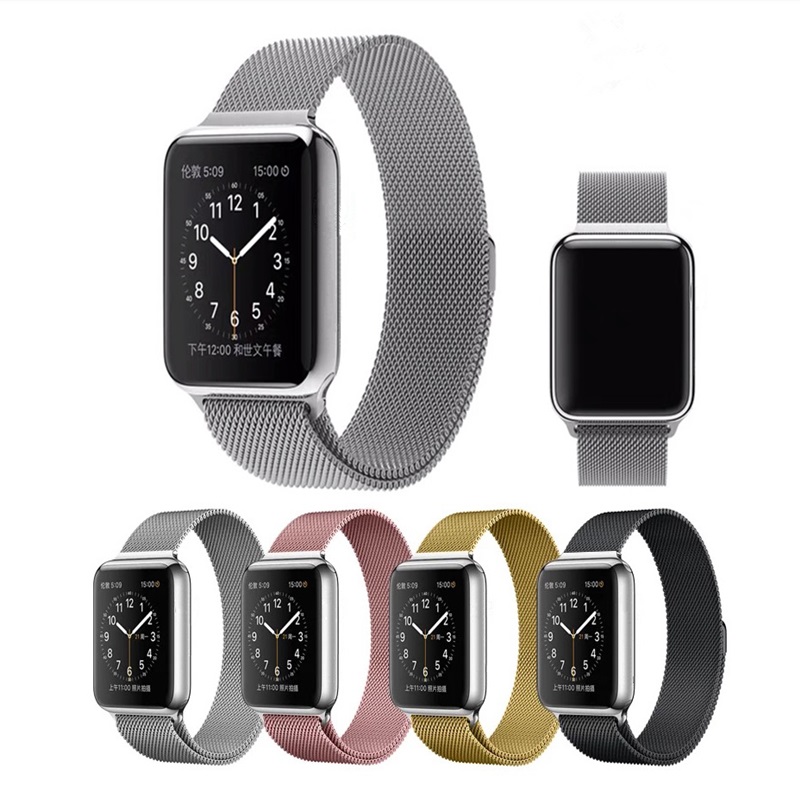 38mm Smart Watch Band Stainless Technology And Life 44mm Apple Watch Milan Strap