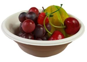 China 32 Ounce Tableware Biodegradable Soup Bowls 190x74mm wholesale