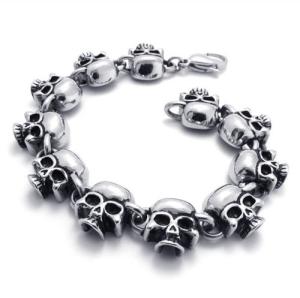 China High Quality Tagor Stainless Steel Jewelry Fashion Men's Casting Bracelet PXB109 wholesale